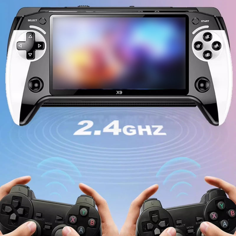 Consola portátil de juegos arcade versátil y divertida