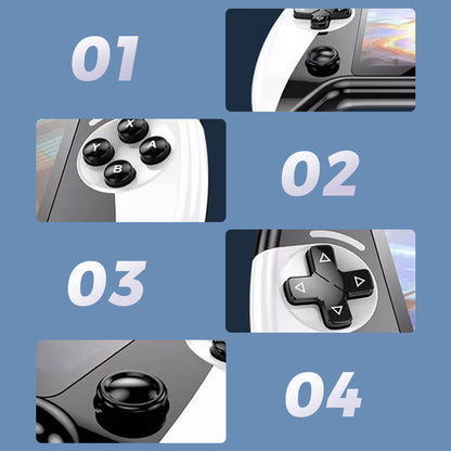 Consola portátil de juegos arcade versátil y divertida