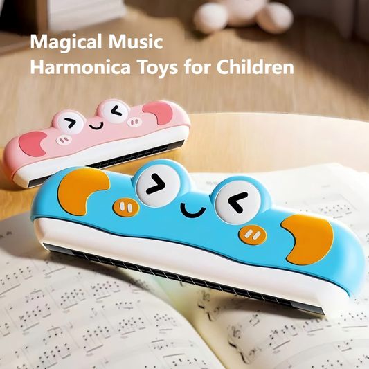 Adorable juguete armónica para niños