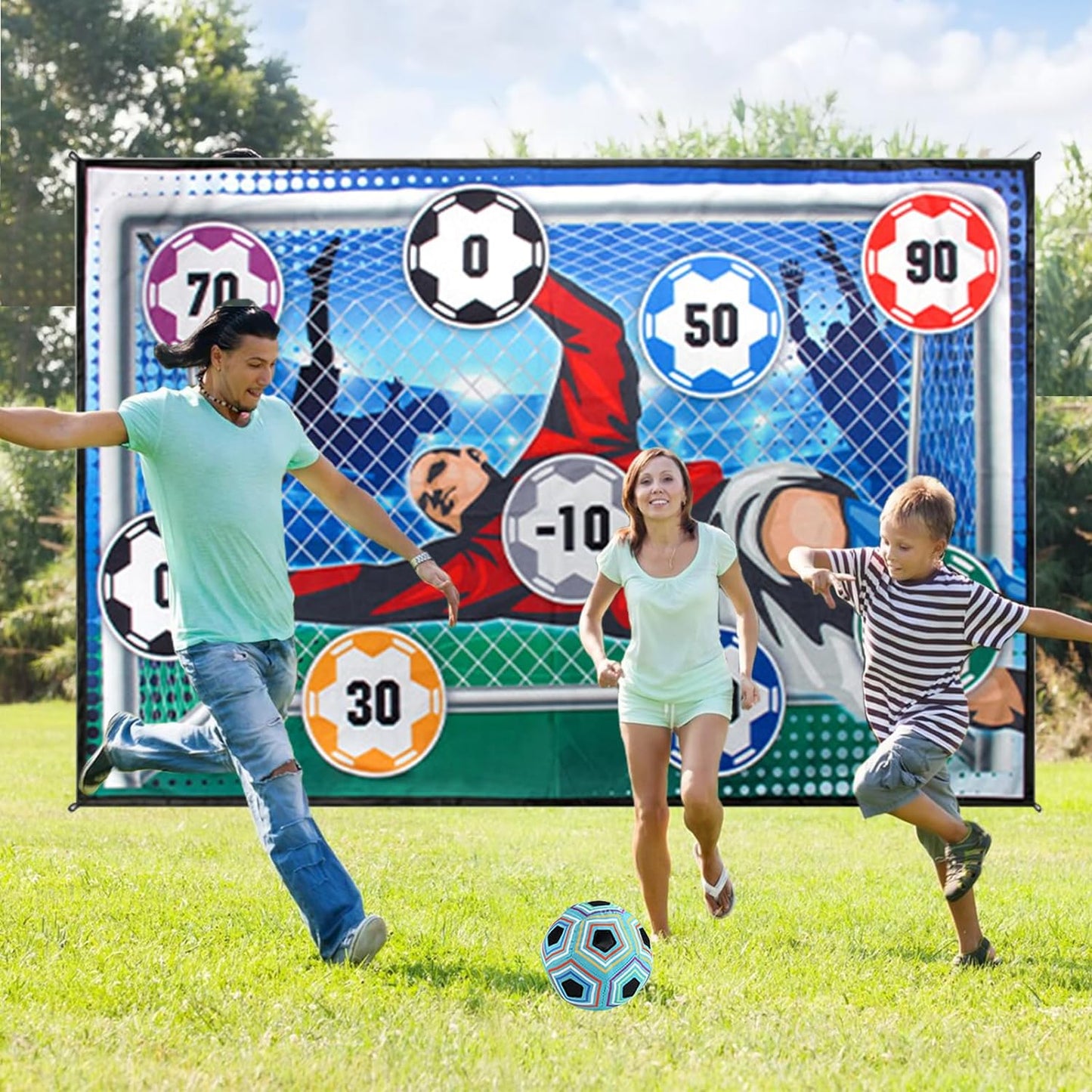 🎅 Ofertas especiales para Navidad💥Juego de balón de fútbol para niños