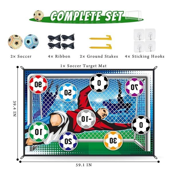 🎅 Ofertas especiales para Navidad💥Juego de balón de fútbol para niños