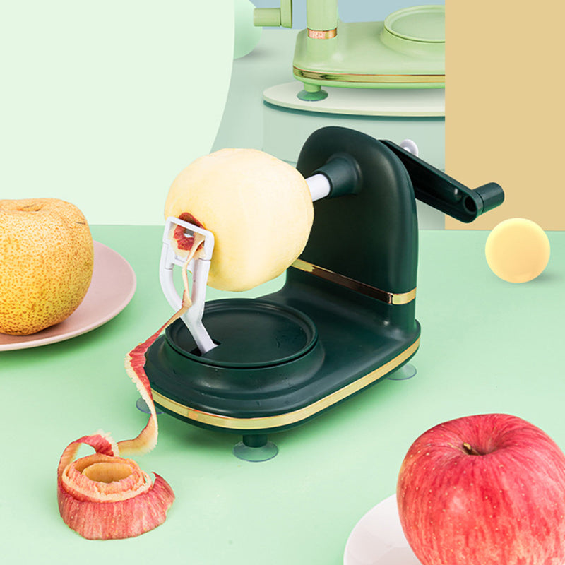 🍎🔥Pelador de Frutas Versátil con Manivela Manual ✨🔧