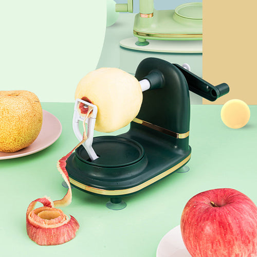 🍎🔥Pelador de Frutas Versátil con Manivela Manual ✨🔧