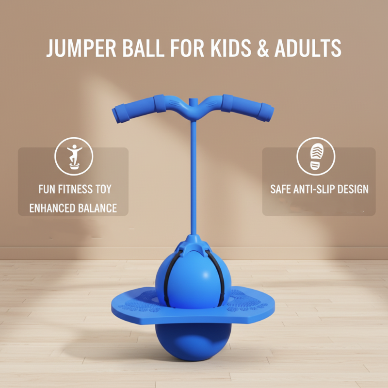 Pelota saltarina Pogo para niños y adultos