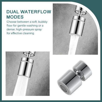 🚰✨ Grifo giratorio 360° con función 2 en 1 y aireador de agua potable – ¡Grifos de precisión para una cocina flexible y duradera! 🌱💧