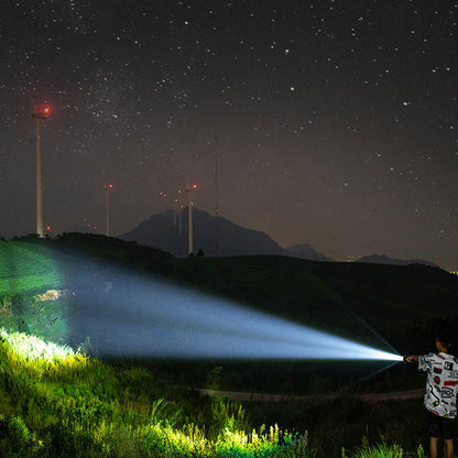 Linterna Retráctil LED de Luz Fuerte