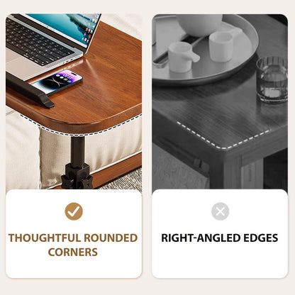 ✈️Entrega gratuita🔥🪑 Mesa plegable ajustable en forma de C: práctica y contemporánea, perfecta para sofás o camas 🛋️🛏️✨