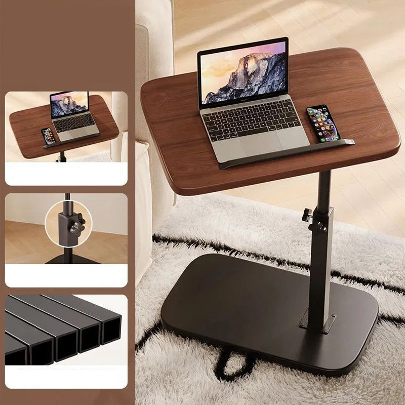 ✈️Entrega gratuita🔥🪑 Mesa plegable ajustable en forma de C: práctica y contemporánea, perfecta para sofás o camas 🛋️🛏️✨