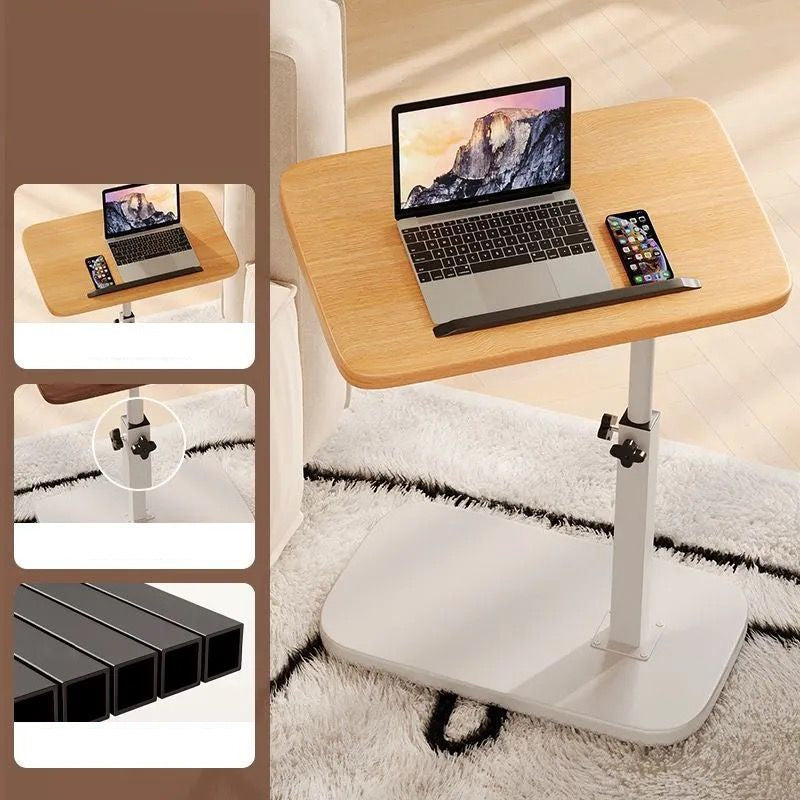 ✈️Entrega gratuita🔥🪑 Mesa plegable ajustable en forma de C: práctica y contemporánea, perfecta para sofás o camas 🛋️🛏️✨