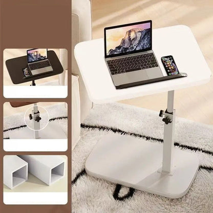 ✈️Entrega gratuita🔥🪑 Mesa plegable ajustable en forma de C: práctica y contemporánea, perfecta para sofás o camas 🛋️🛏️✨