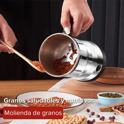 🔥【1° Más Vendido】⚡🌟 Molinillo eléctrico multifuncional: rápido y potente 💪✨ Para café fresco, especias y frutos secos, ideal para la cocina y el día a día.