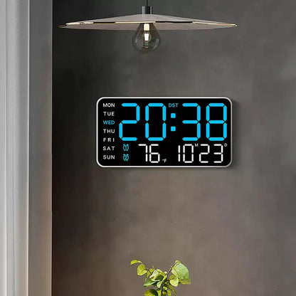 ⏰Reloj de pared digital LED decorativo multifuncional, el reloj digital sin límites para el hogar moderno.