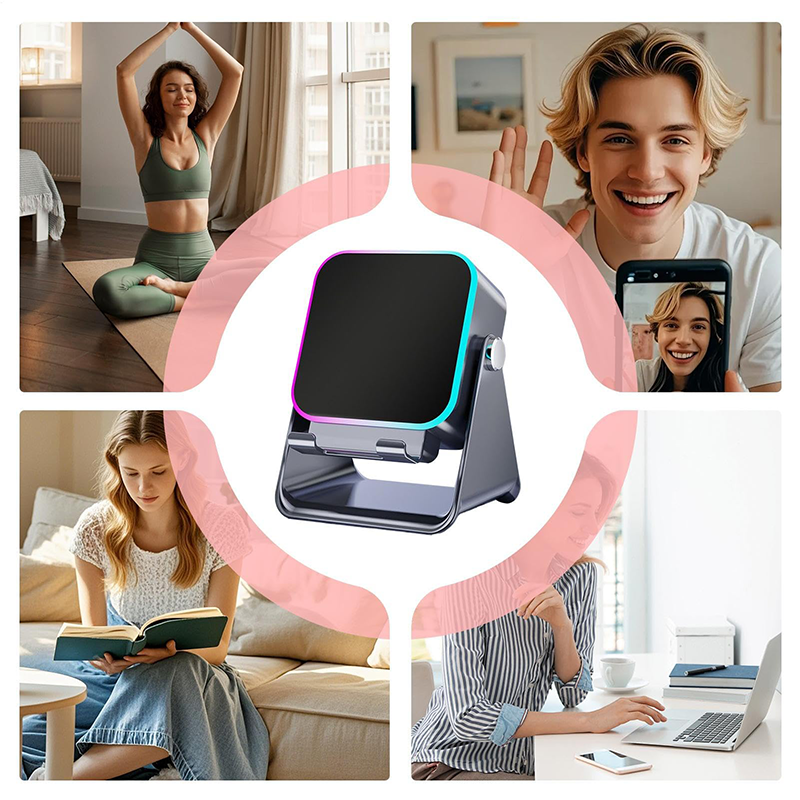Altavoz Bluetooth Inalámbrico 5 en 1 con Carga Inductiva y Soporte Ajustable para Teléfono✈️COMPRA 2 Y ENVÍO GRATIS