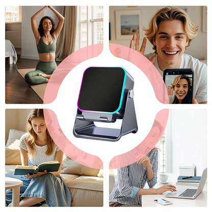 Altavoz Bluetooth Inalámbrico 5 en 1 con Carga Inductiva y Soporte Ajustable para Teléfono✈️COMPRA 2 Y ENVÍO GRATIS