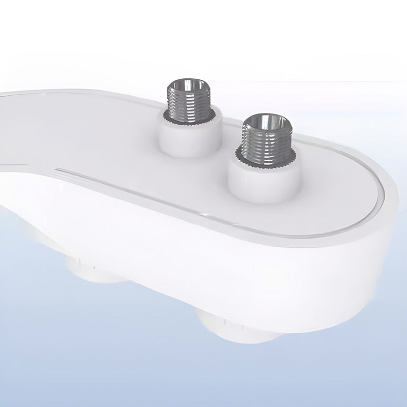 Accesorio para asiento de inodoro con enjuague automático